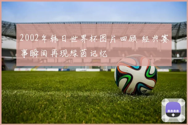 2002年韩日世界杯图片回顾 经典赛事瞬间再现绿茵记忆